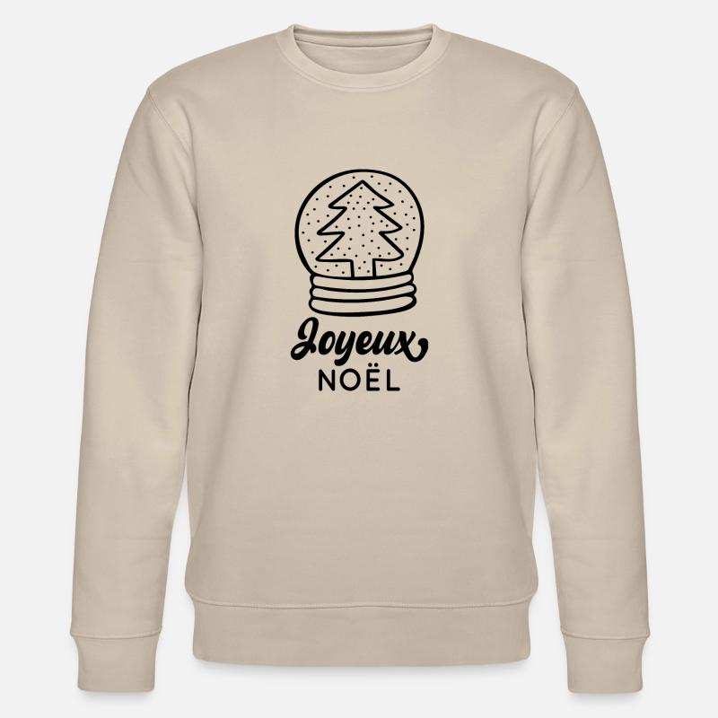 Joyeux Noël - Sweat bio CHANGER Stanley/Stella Unisexe - beige