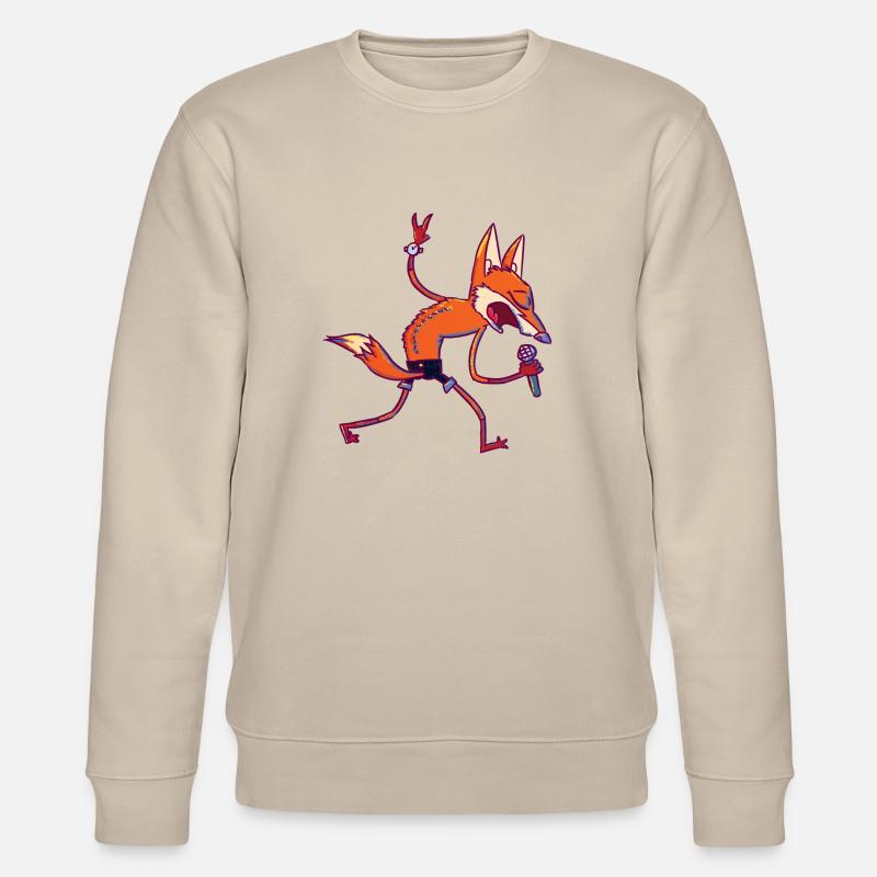 Fox - Stanley/Stella CHANGER Unisex Organic Sweatshirt - beige