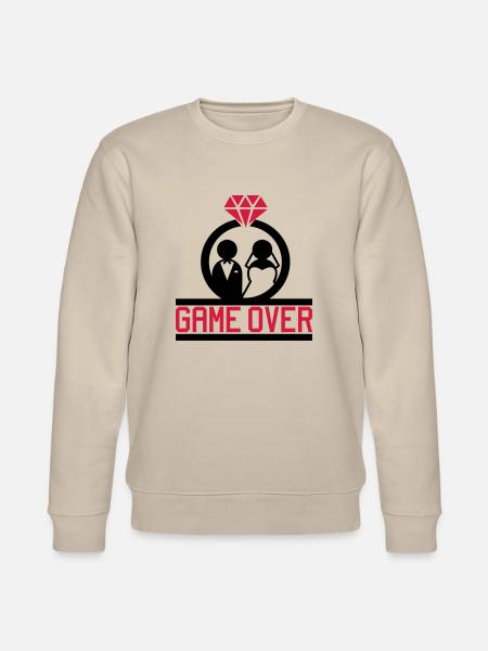 Game Over - Stanley/Stella Unisex Bio-Sweatshirt CHANGER - Beige