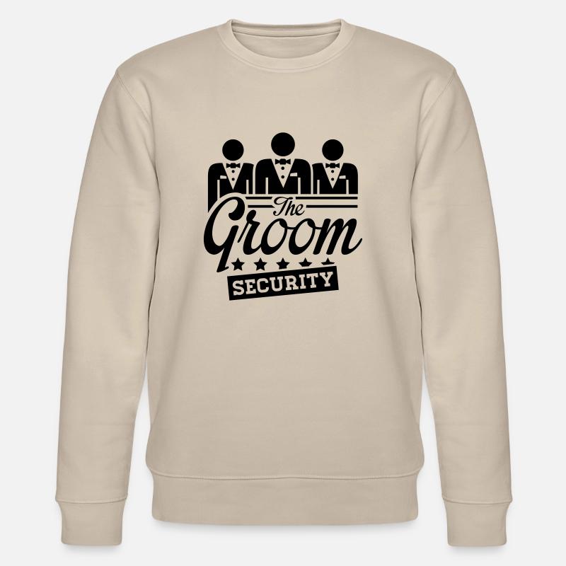 the_groom__security__f1 - Stanley/Stella Unisex Bio-Sweatshirt CHANGER  - Beige