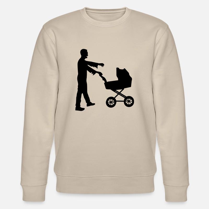 WALKING DAD - Stanley/Stella Unisex Bio-Sweatshirt CHANGER  - Beige