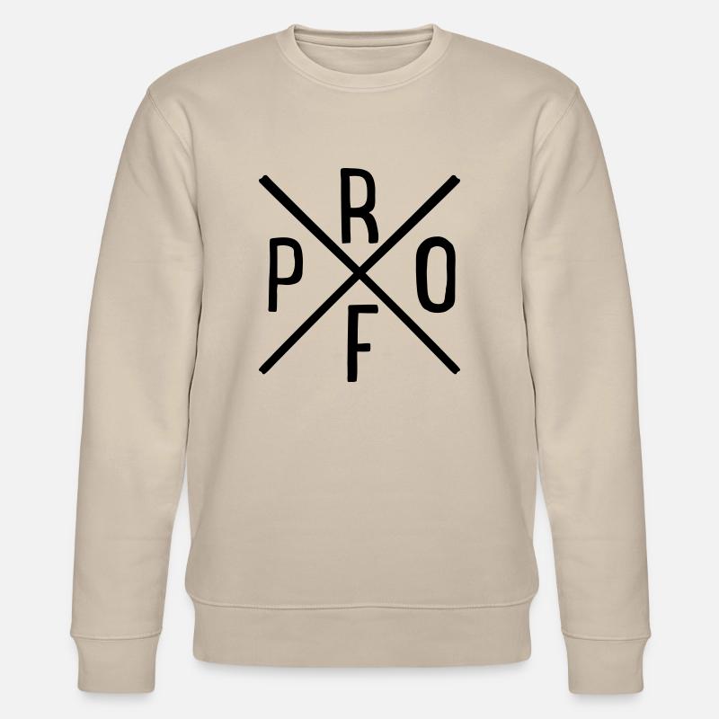 Prof - Stanley/Stella Unisex Bio-Sweatshirt CHANGER  - Beige