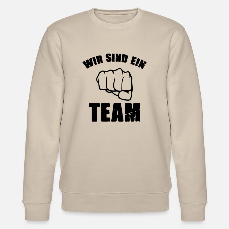 Nous sommes une équipe - Sweat bio CHANGER Stanley/Stella Unisexe - beige