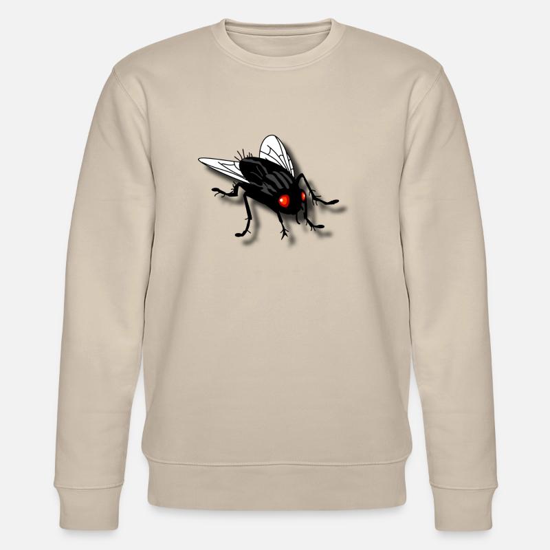 funny fly - Sweat bio CHANGER Stanley/Stella Unisexe - beige