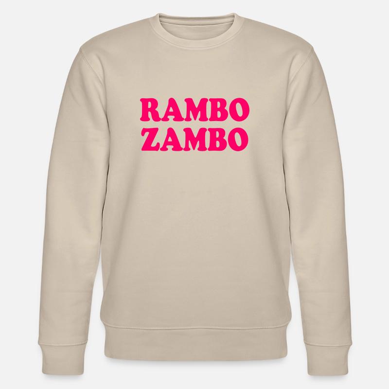Rambo zambo - Stanley/Stella Unisex Bio-Sweatshirt CHANGER  - Beige