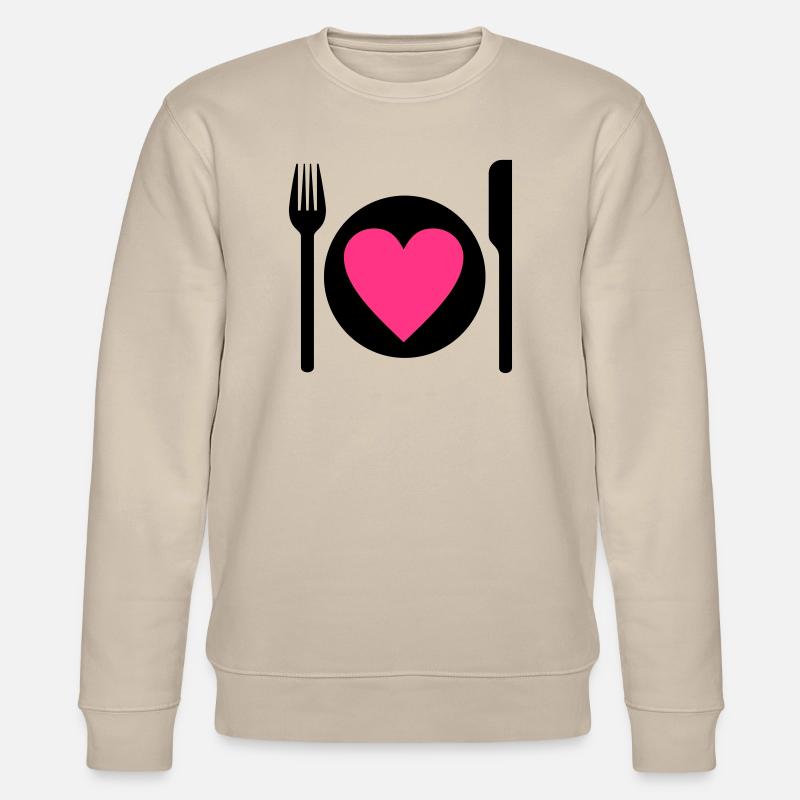essen - Stanley/Stella Unisex Bio-Sweatshirt CHANGER  - Beige