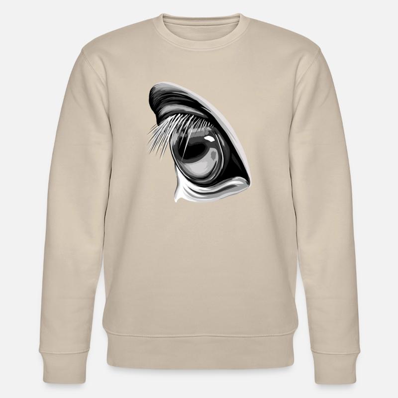 Pferdeblick - Stanley/Stella Unisex Bio-Sweatshirt CHANGER  - Beige