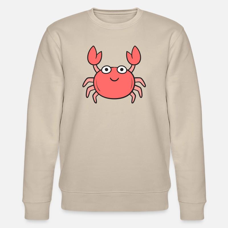 Crabe crabe - Sweat bio CHANGER Stanley/Stella Unisexe - beige