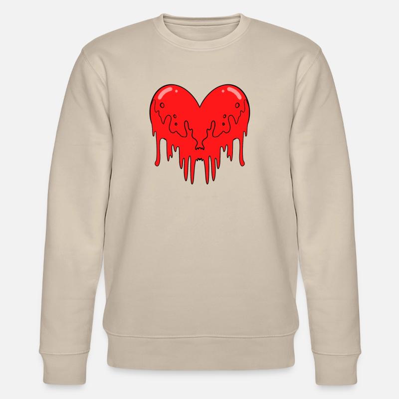 Sang de cœur - Sweat bio CHANGER Stanley/Stella Unisexe - beige
