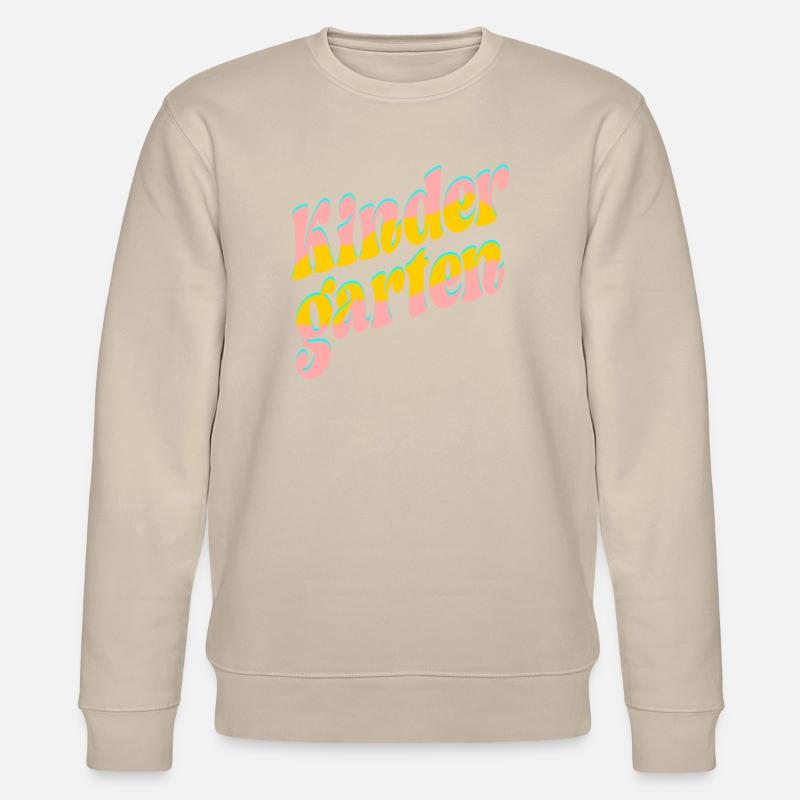 Kindergarten Erzieherin - EINGEWÖHNUNGSWOCHEN - Stanley/Stella Unisex Bio-Sweatshirt CHANGER  - Beige