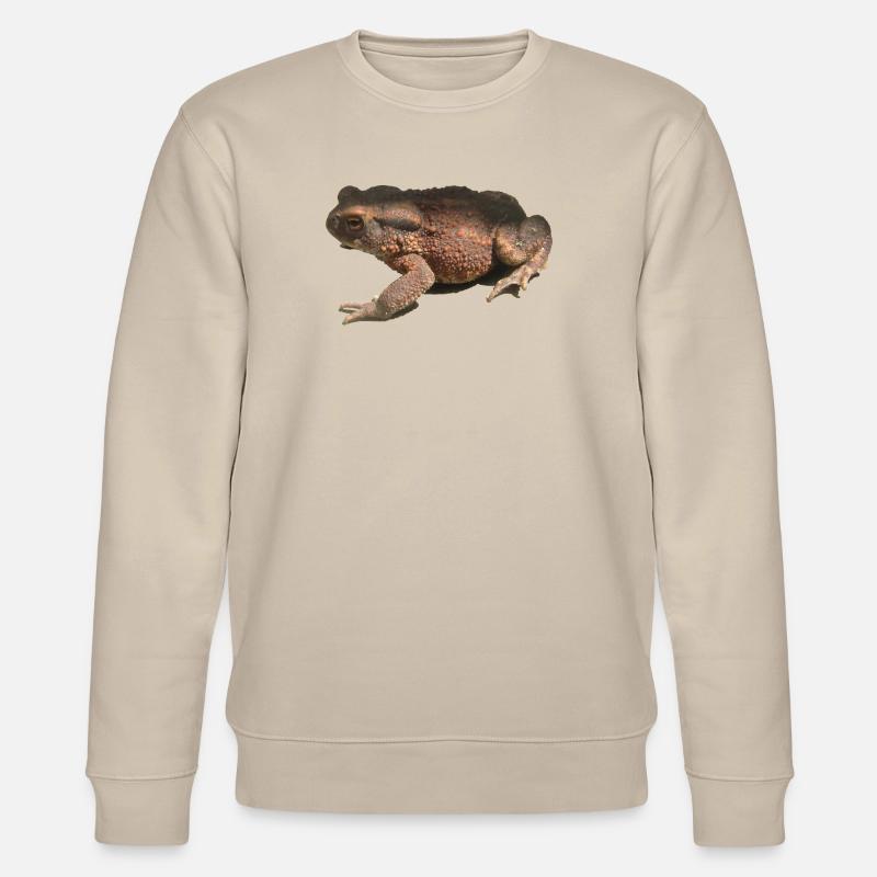 Kröte - Stanley/Stella Unisex Bio-Sweatshirt CHANGER  - Beige