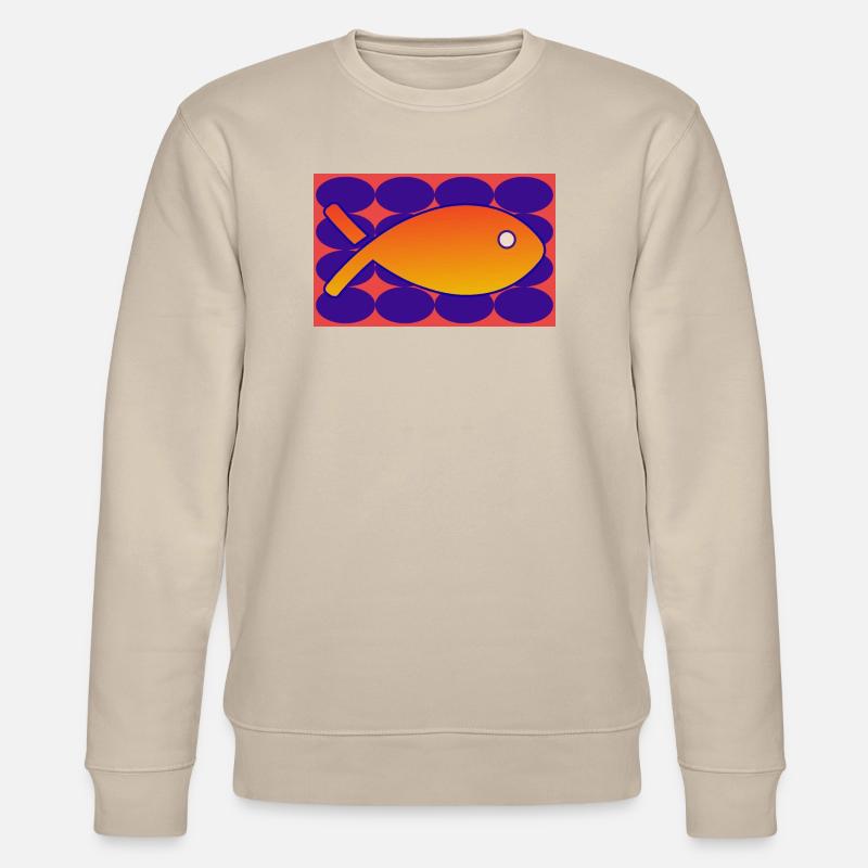 POISSON - Sweat bio CHANGER Stanley/Stella Unisexe - beige