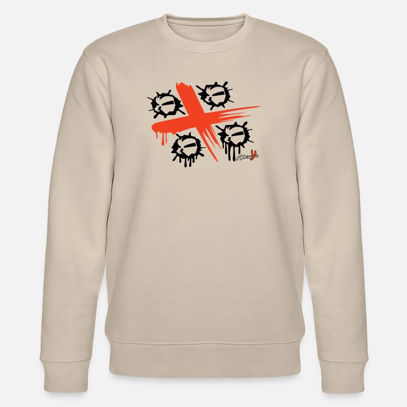 4 Spray Mori - Sweat bio CHANGER Stanley/Stella Unisexe - beige