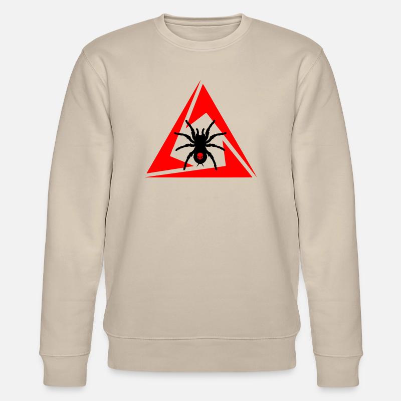 Spinne - Stanley/Stella Unisex Bio-Sweatshirt CHANGER  - Beige