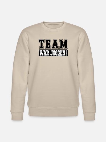 TEAM JOGGING LAUFMOTIVATION - Stanley/Stella Unisex Bio-Sweatshirt CHANGER - Beige