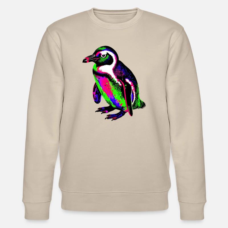 Penguin - Stanley/Stella CHANGER Unisex Organic Sweatshirt - beige