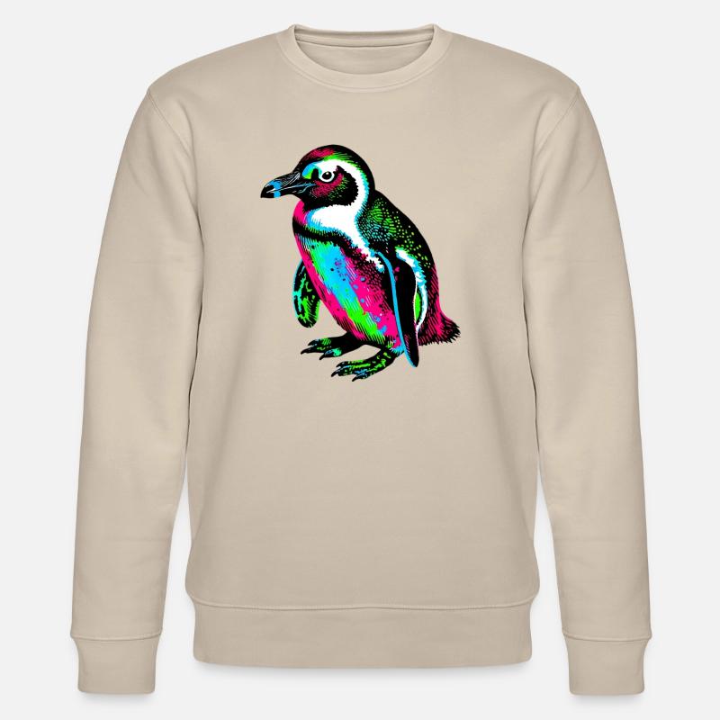Penguin - Stanley/Stella CHANGER Unisex Organic Sweatshirt - beige