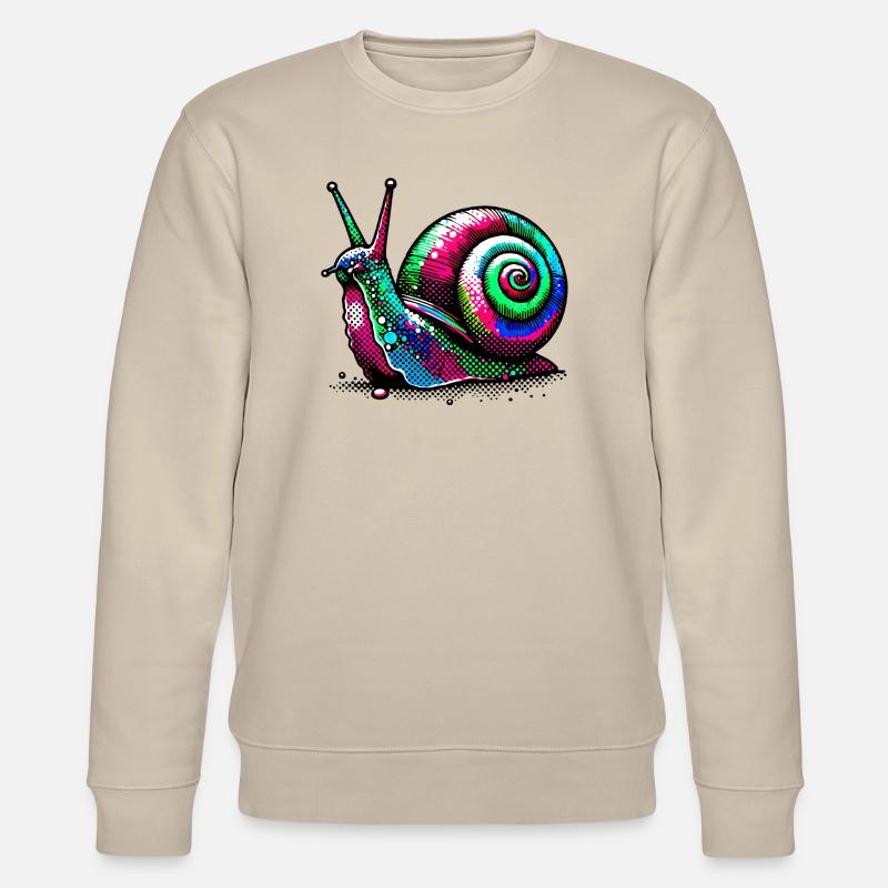 Escargot - Sweat bio CHANGER Stanley/Stella Unisexe - beige