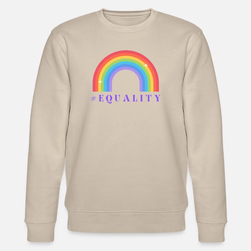 Pride Month Equality - Stanley/Stella Unisex Bio-Sweatshirt CHANGER  - Beige