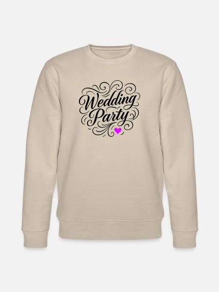 Wedding Party Wedding Party - Stanley/Stella CHANGER Unisex Organic Sweatshirt - beige