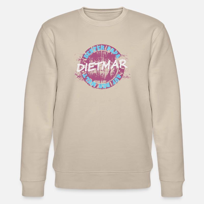 Gift for Dietmar - Stanley/Stella CHANGER Unisex Organic Sweatshirt - beige