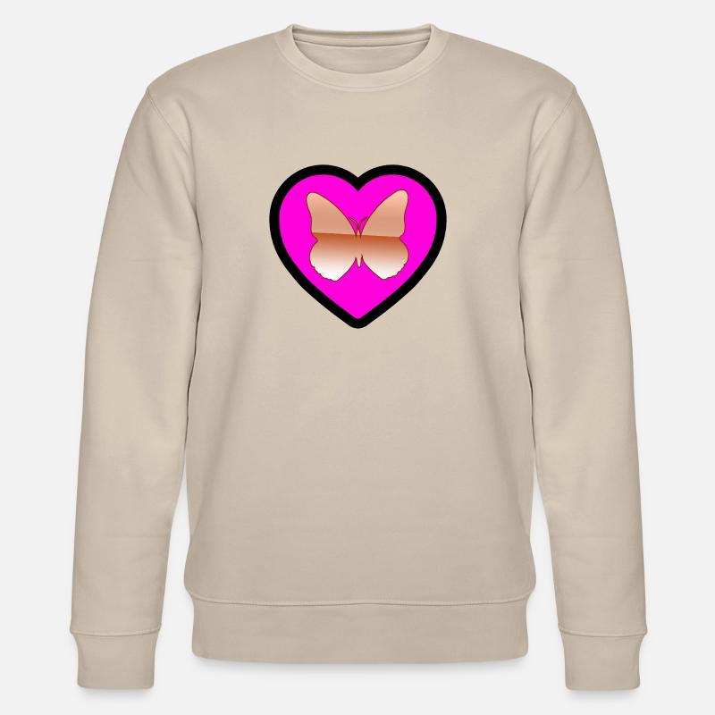 Papillon - Sweat bio CHANGER Stanley/Stella Unisexe - beige