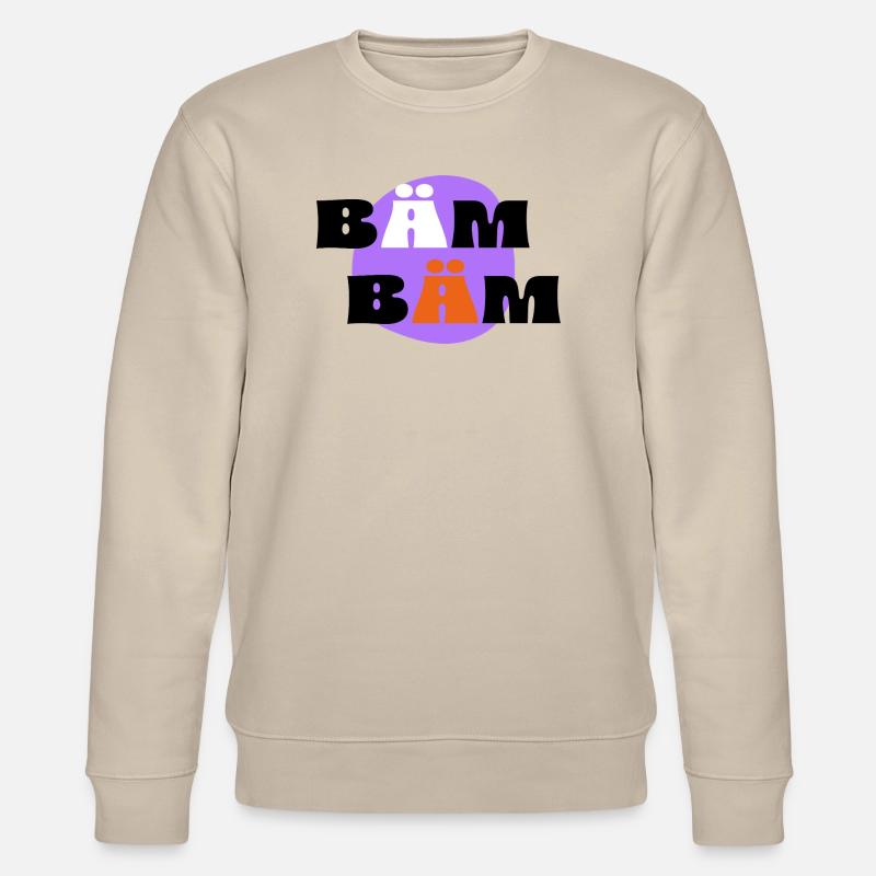 BÄM, BÄM - Stanley/Stella Unisex Bio-Sweatshirt CHANGER  - Beige