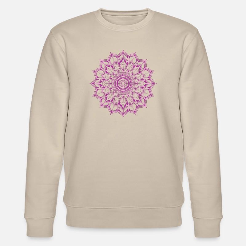 Mandala - Stanley/Stella Unisex Bio-Sweatshirt CHANGER  - Beige