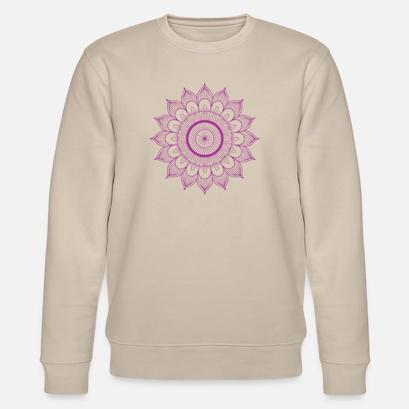 Mandala - Stanley/Stella Unisex Bio-Sweatshirt CHANGER  - Beige
