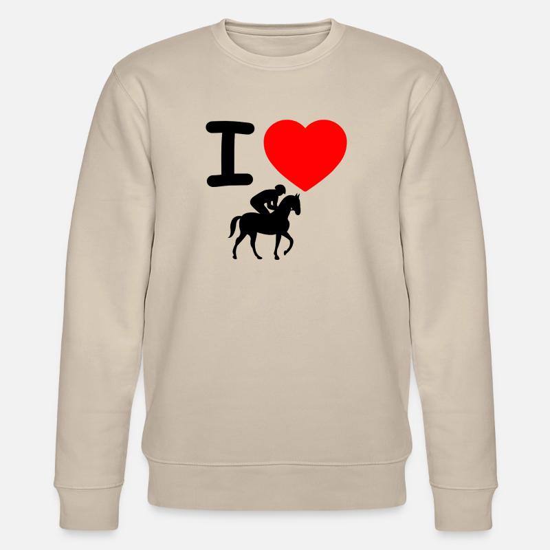 Chevaux - Sweat bio CHANGER Stanley/Stella Unisexe - beige