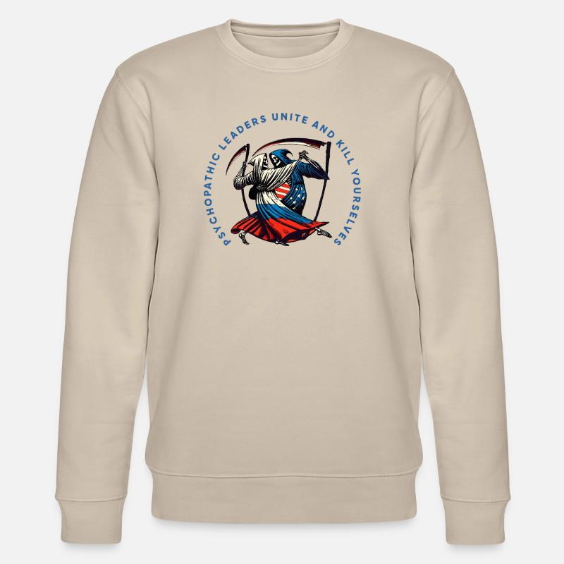 Tango der Sensenmänner - Stanley/Stella Unisex Bio-Sweatshirt CHANGER  - Beige