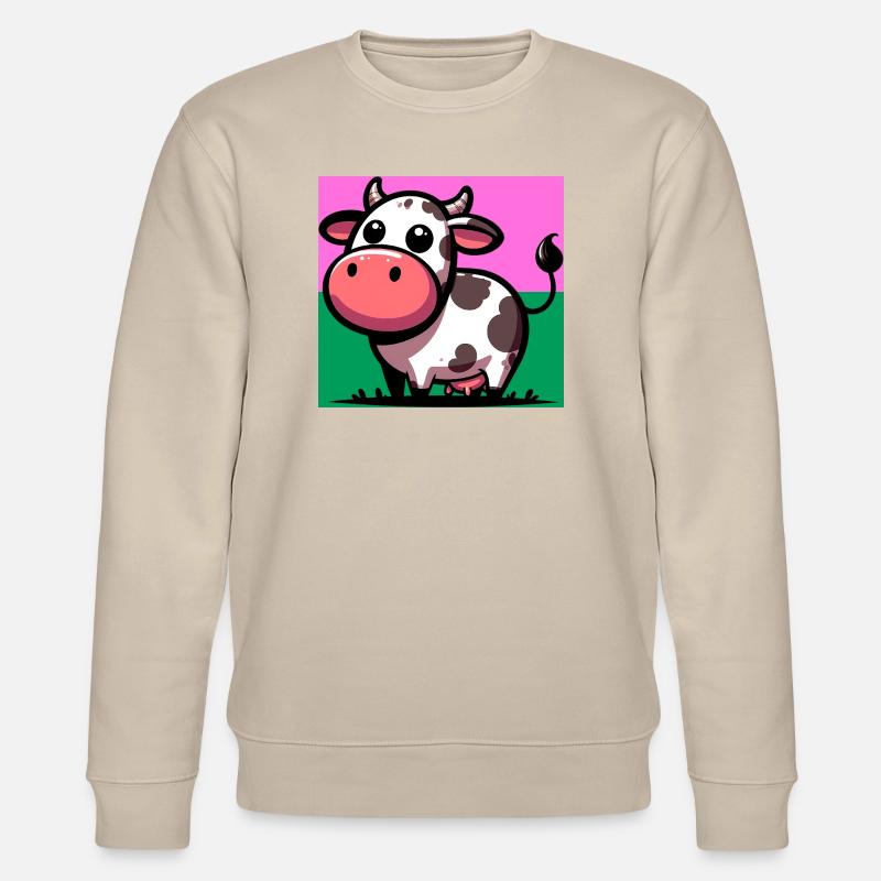 vache - Sweat bio CHANGER Stanley/Stella Unisexe - beige