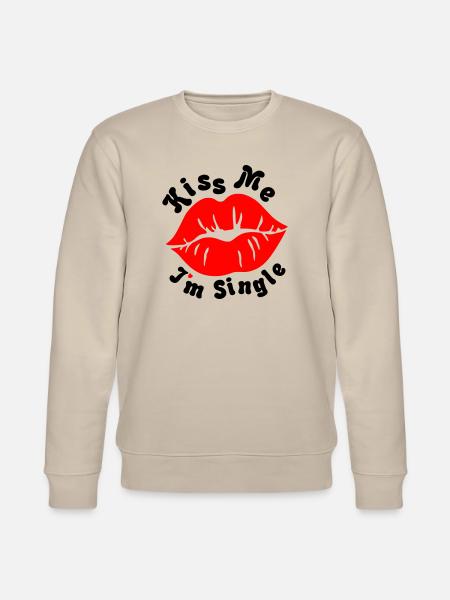 Kiss_Me - Stanley/Stella CHANGER Unisex Organic Sweatshirt - beige