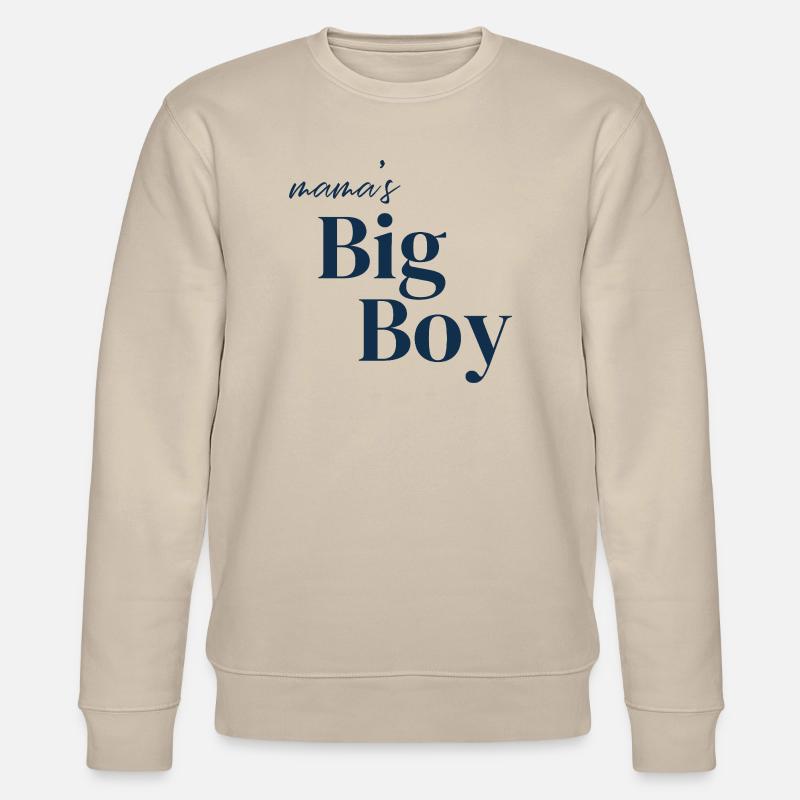 Mama's Big Boy - Stanley/Stella Unisex Bio-Sweatshirt CHANGER - Beige