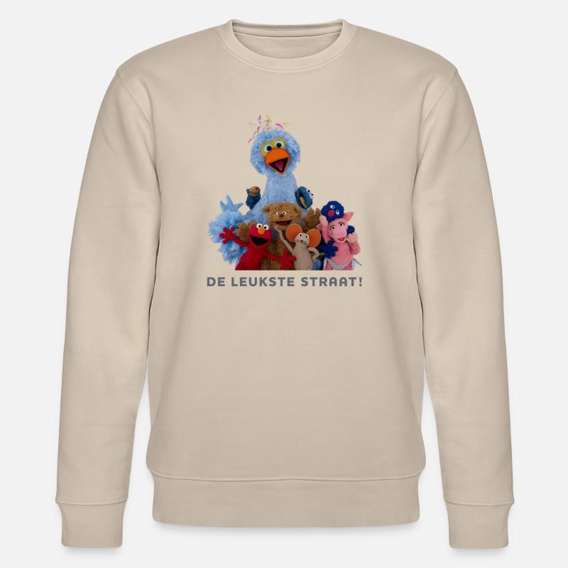 Sesame Street - The Cutest Street! - Stanley/Stella CHANGER Unisex Organic Sweatshirt - beige