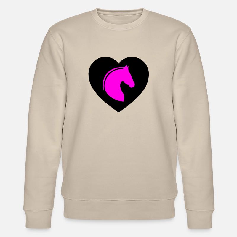 Chevaux - Sweat bio CHANGER Stanley/Stella Unisexe - beige