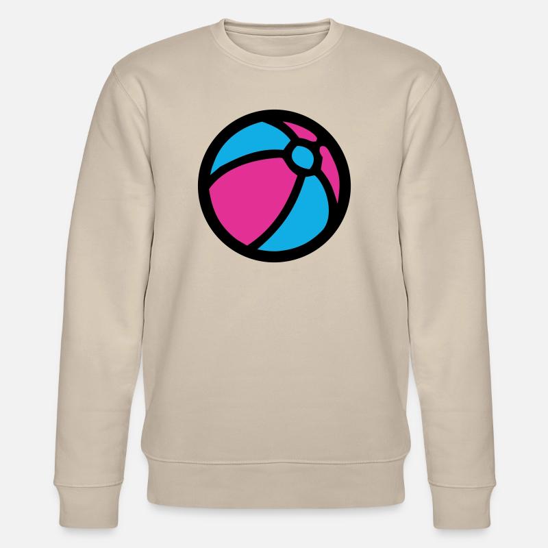 Icône d’été de plage de water-polo - Sweat bio CHANGER Stanley/Stella Unisexe - beige