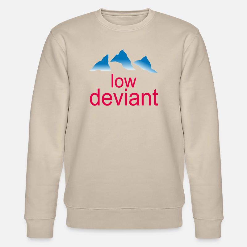 Low Deviant - Stanley/Stella Unisex Bio-Sweatshirt CHANGER  - Beige