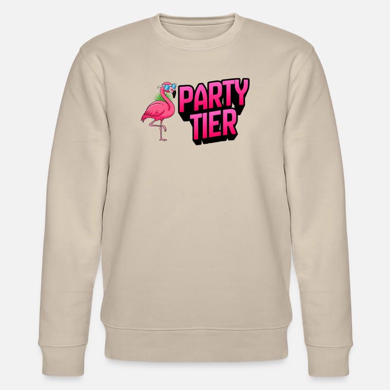 Fête du flamant rose - Sweat bio CHANGER Stanley/Stella Unisexe - beige