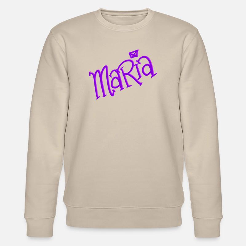 Maria - Stanley/Stella Unisex Bio-Sweatshirt CHANGER  - Beige