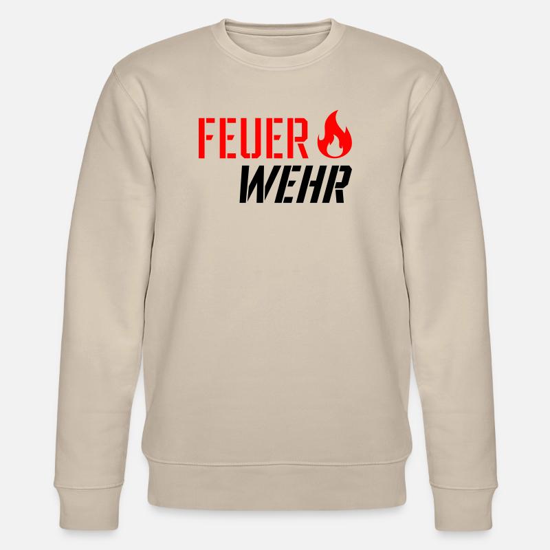 Pompiers - Sweat bio CHANGER Stanley/Stella Unisexe - beige