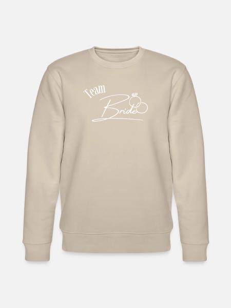 Team Bride - Stanley/Stella Unisex Bio-Sweatshirt CHANGER - Beige