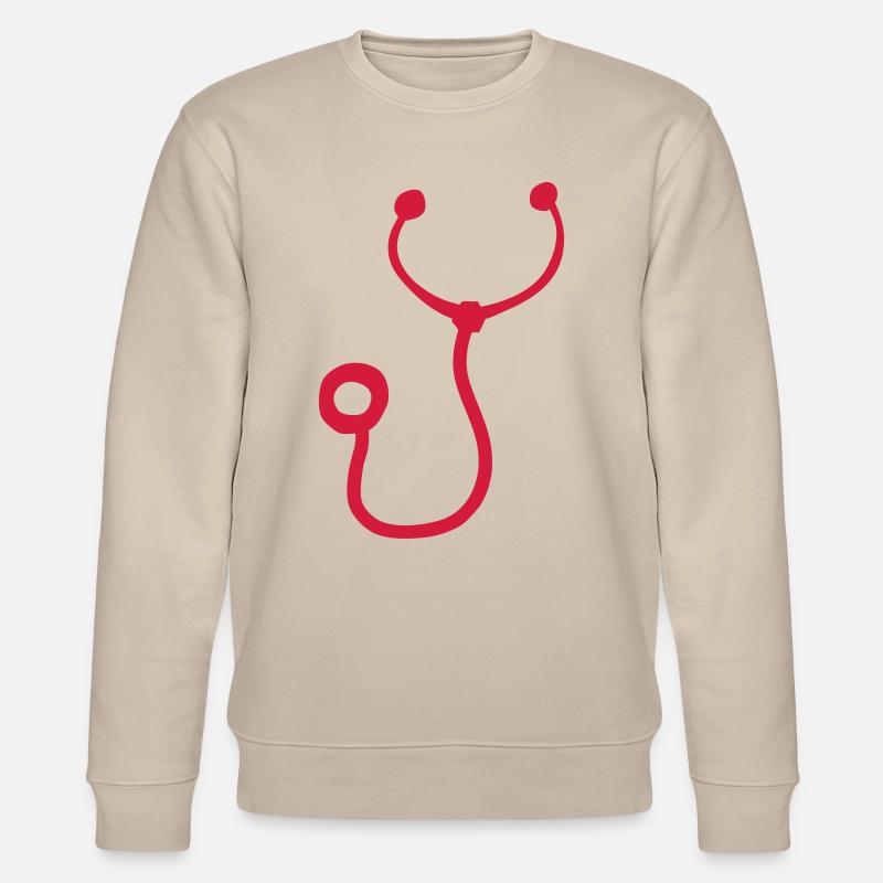 stethoscope stetoscope sthetoscope docte - Sweat bio CHANGER Stanley/Stella Unisexe - beige