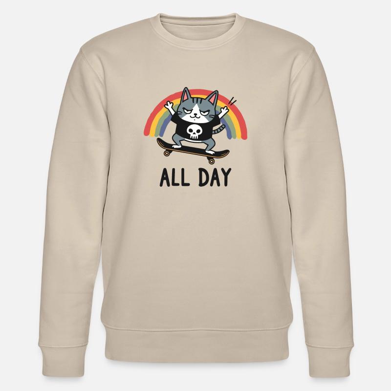 All Day - Stanley/Stella Unisex Bio-Sweatshirt CHANGER  - Beige