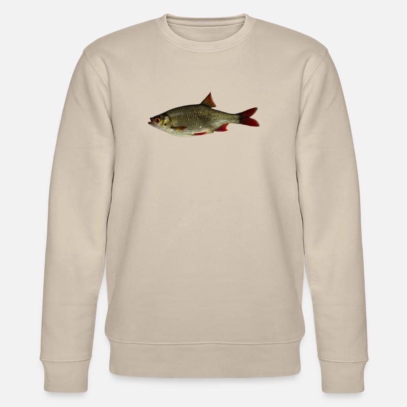 Rotfeder - Stanley/Stella Unisex Bio-Sweatshirt CHANGER  - Beige