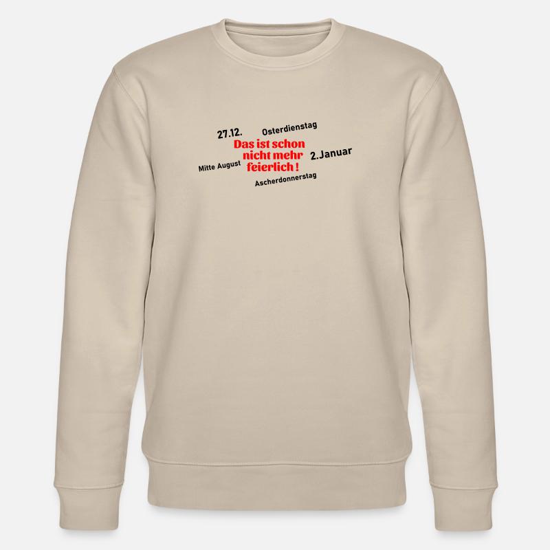 Ce n’est plus solennel - Sweat bio CHANGER Stanley/Stella Unisexe - beige