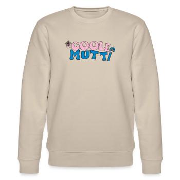 Coole Mutti - Stanley/Stella Unisex Bio-Sweatshirt CHANGER  - Beige - Vorne - Nik (191cm) & Marisol (170cm)
