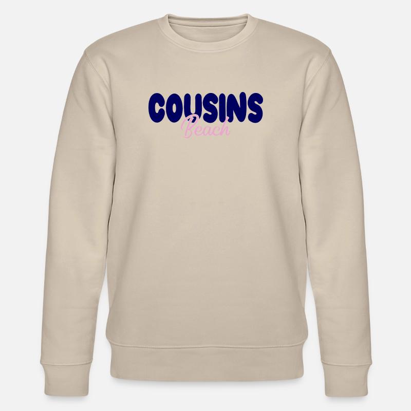 Plage Cousins – Audacieuse et douce - Sweat bio CHANGER Stanley/Stella Unisexe - beige