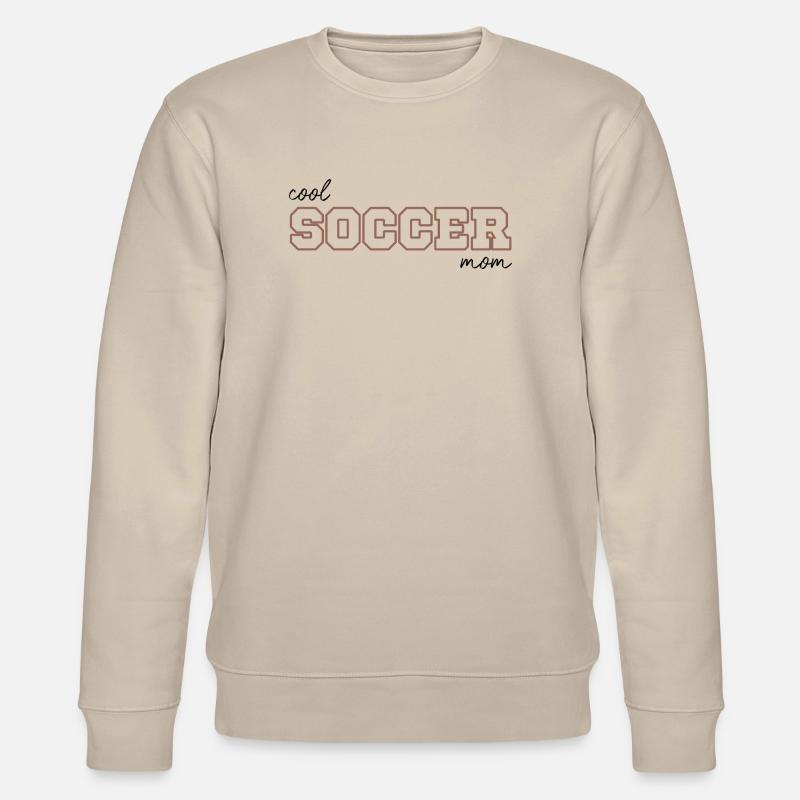 Maman de foot cool - Sweat bio CHANGER Stanley/Stella Unisexe - beige