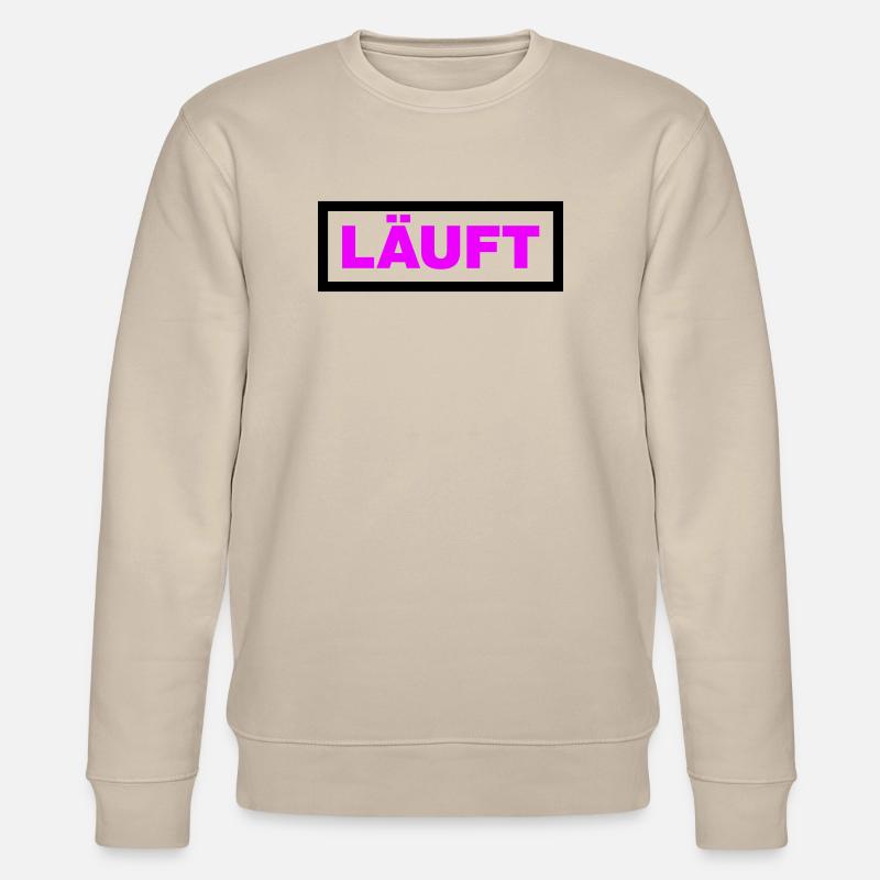 Läuft - Stanley/Stella Unisex Bio-Sweatshirt CHANGER - Beige